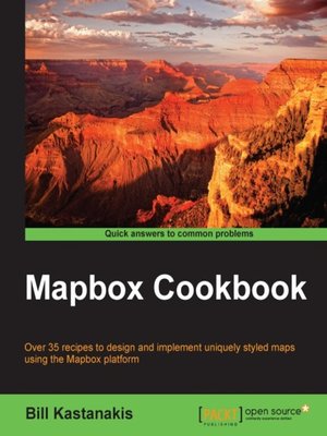 cover image of Mapbox Cookbook